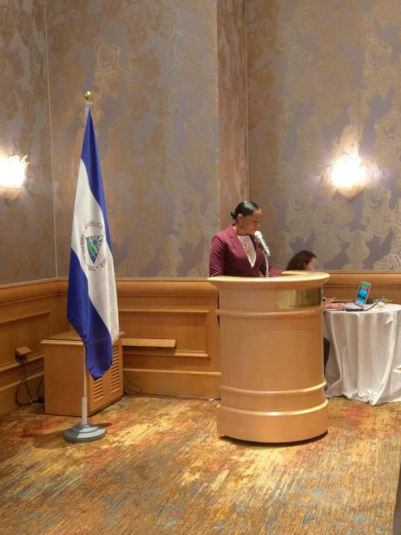 codirectora de INTUR, compañera Anasha Campbell, sostuvo un encuentro con el Director de Turismo de Taiwán, señor Erick Lin